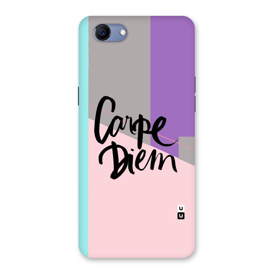 Stripes Black Diem Back Case for Oppo Realme 1