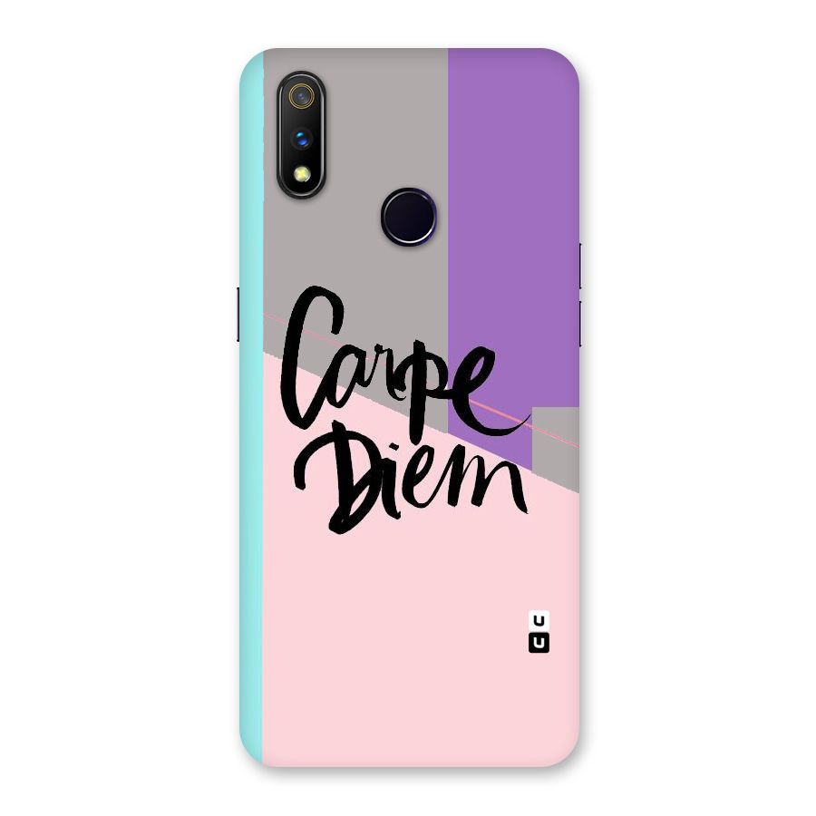Stripes Black Diem Back Case for Realme 3 Pro