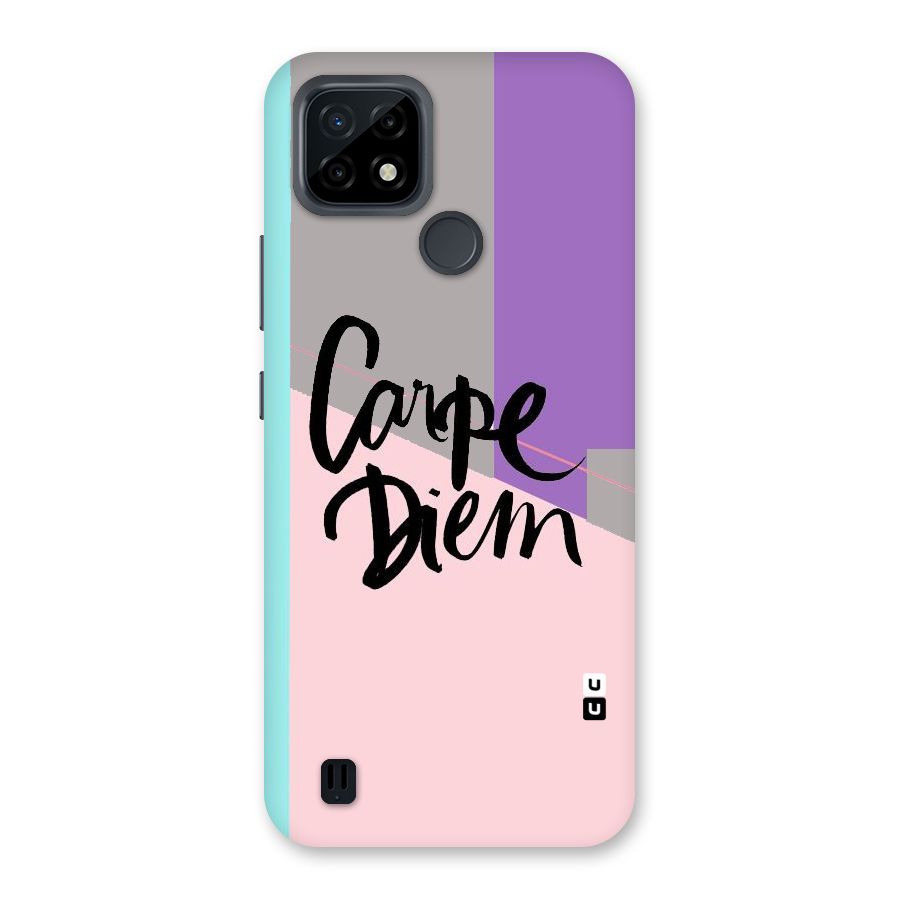 Stripes Black Diem Back Case for Realme C21
