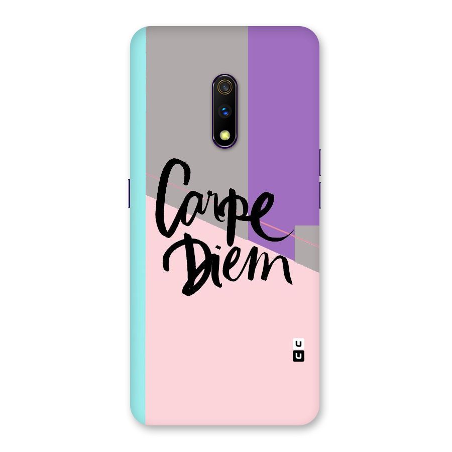 Stripes Black Diem Back Case for Realme X