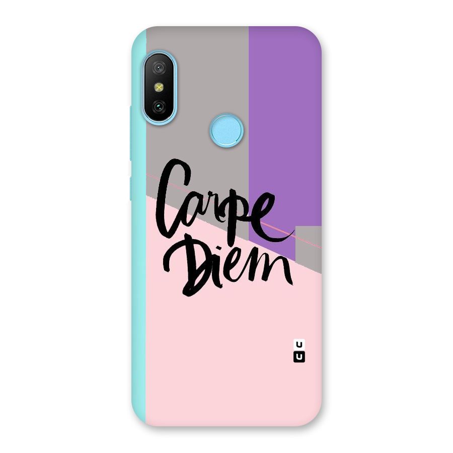 Stripes Black Diem Back Case for Redmi 6 Pro