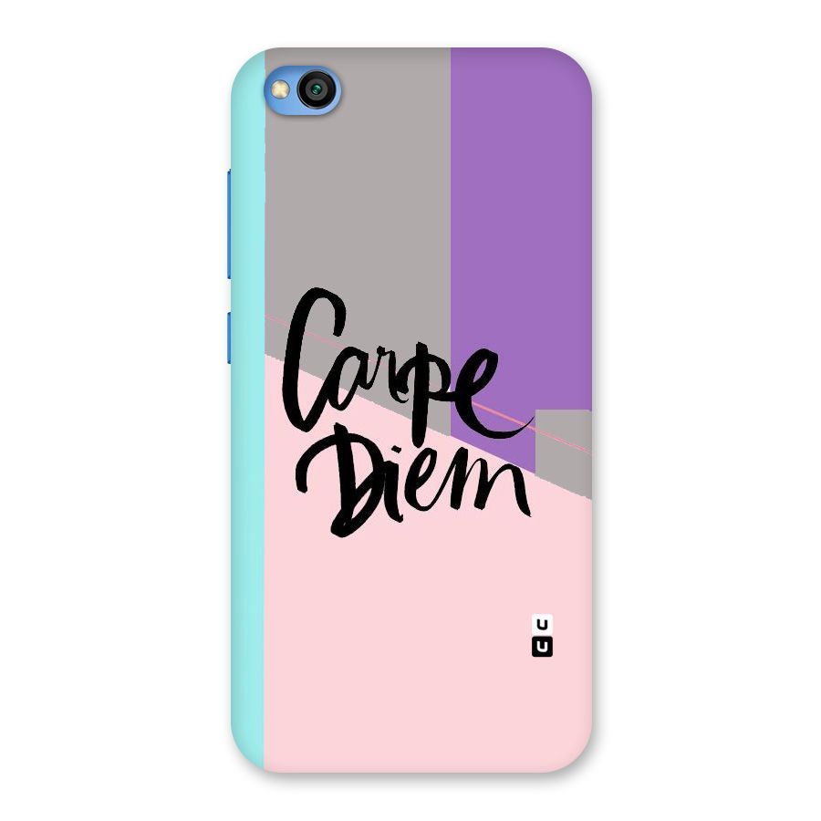 Stripes Black Diem Back Case for Redmi Go
