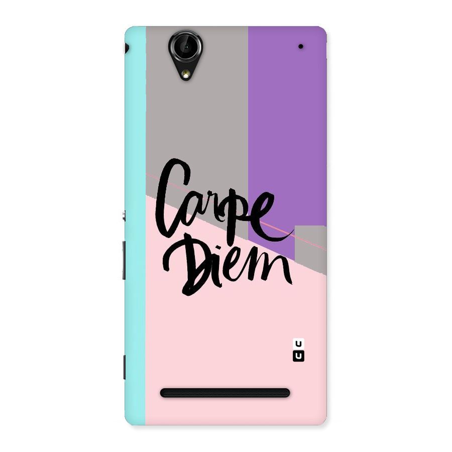 Stripes Black Diem Back Case for Sony Xperia T2