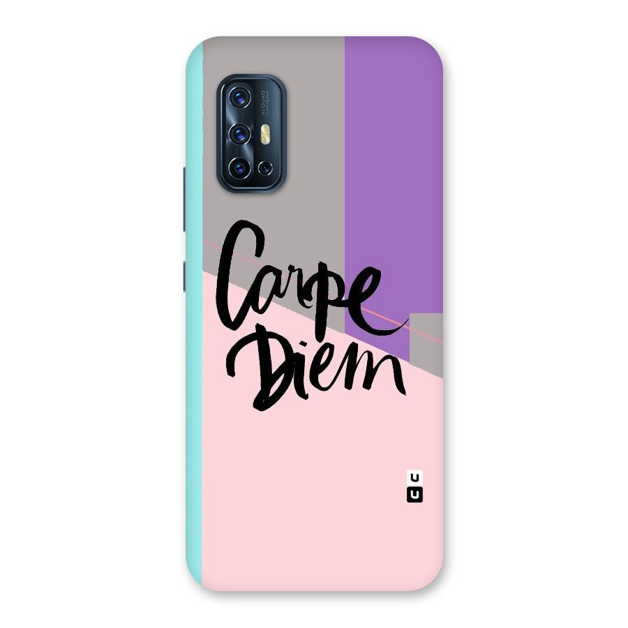 Stripes Black Diem Back Case for Vivo V17