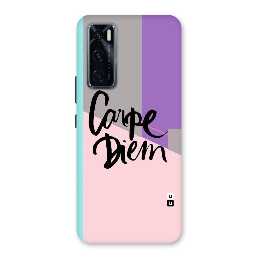 Stripes Black Diem Back Case for Vivo V20 SE