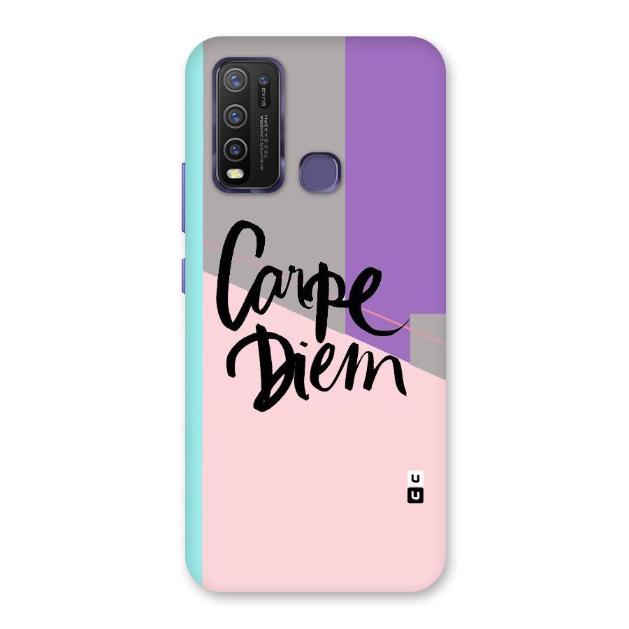 Stripes Black Diem Back Case for Vivo Y30