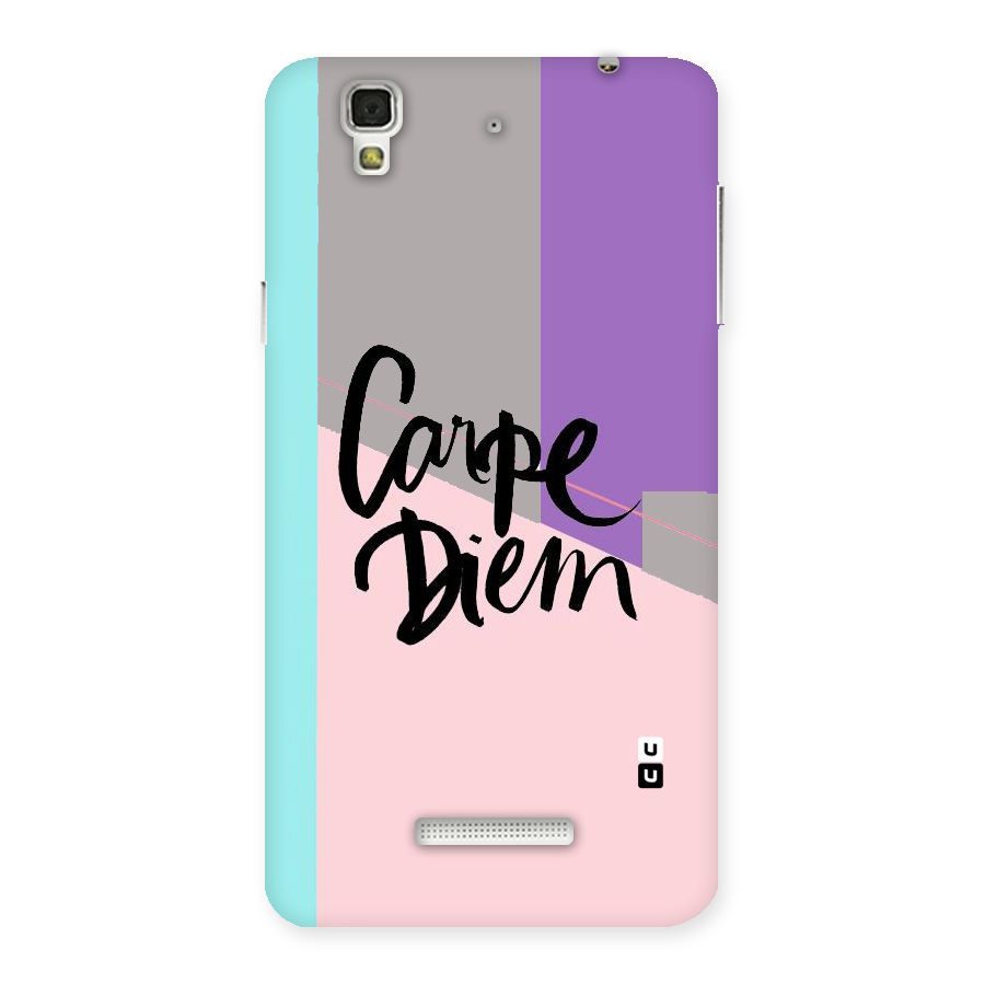 Stripes Black Diem Back Case for YU Yureka Plus