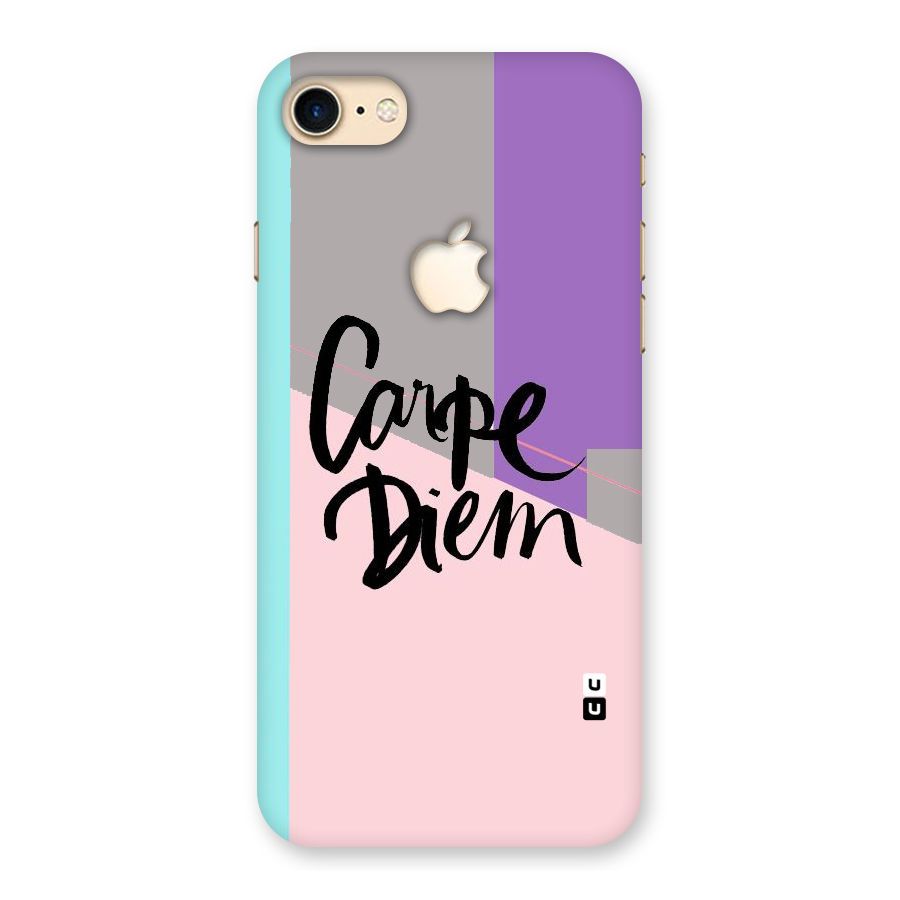 Stripes Black Diem Back Case for iPhone 7 Apple Cut