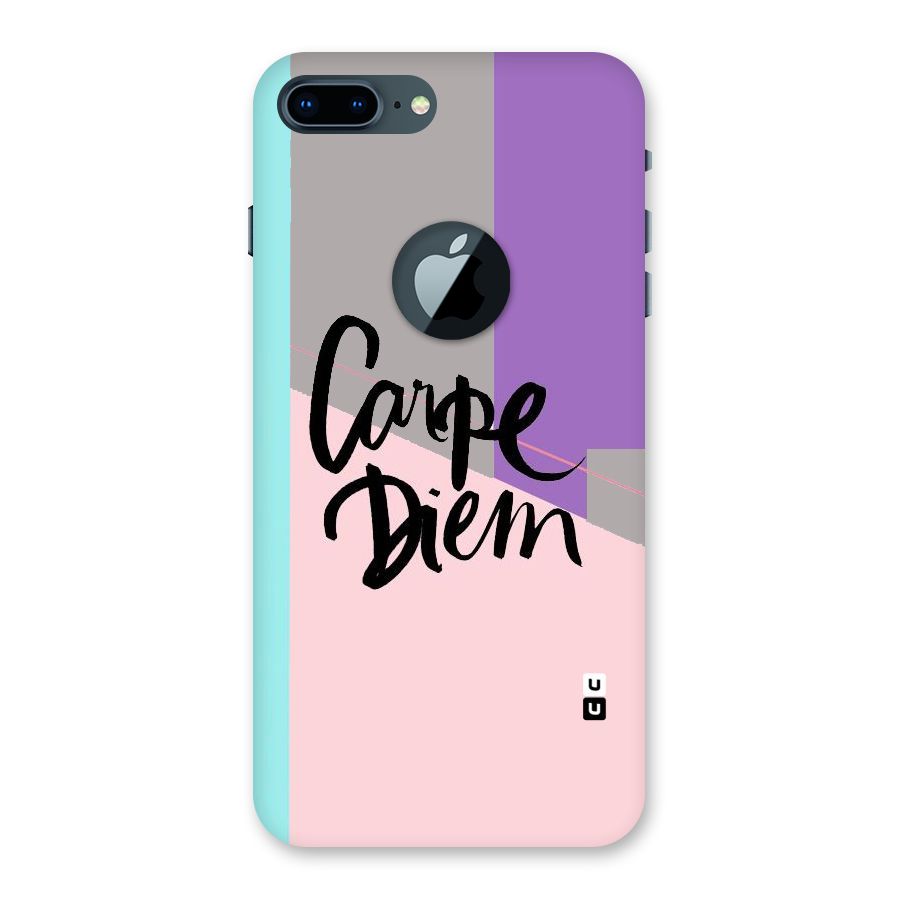 Stripes Black Diem Back Case for iPhone 7 Plus Logo Cut