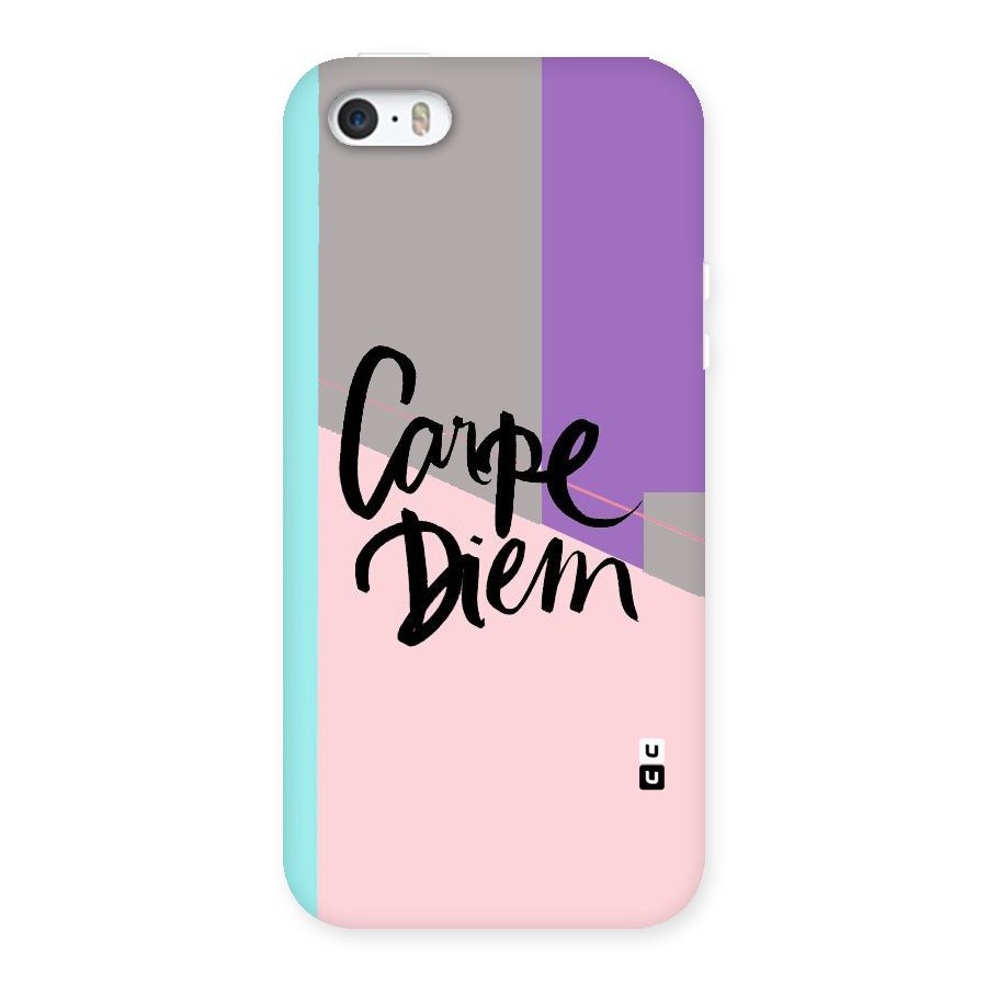 Stripes Black Diem Back Case for iPhone SE