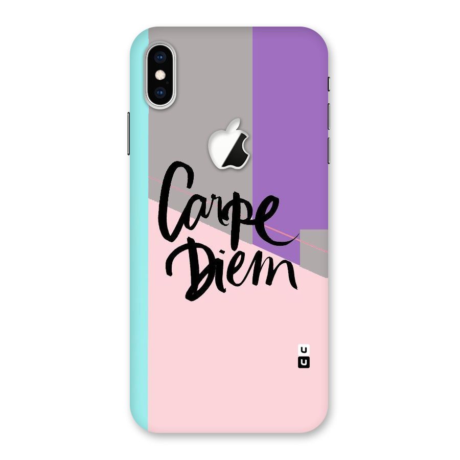 Stripes Black Diem Back Case for iPhone XS Max Apple Cut