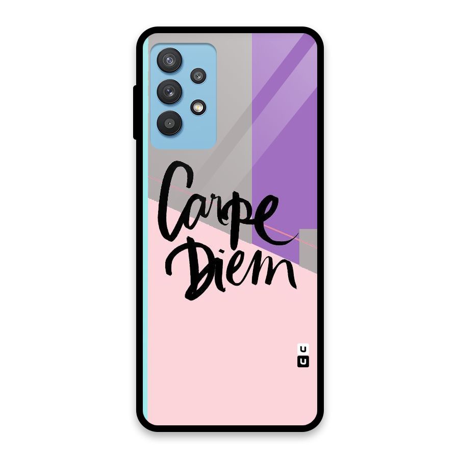 Stripes Black Diem Glass Back Case for Galaxy M32 5G