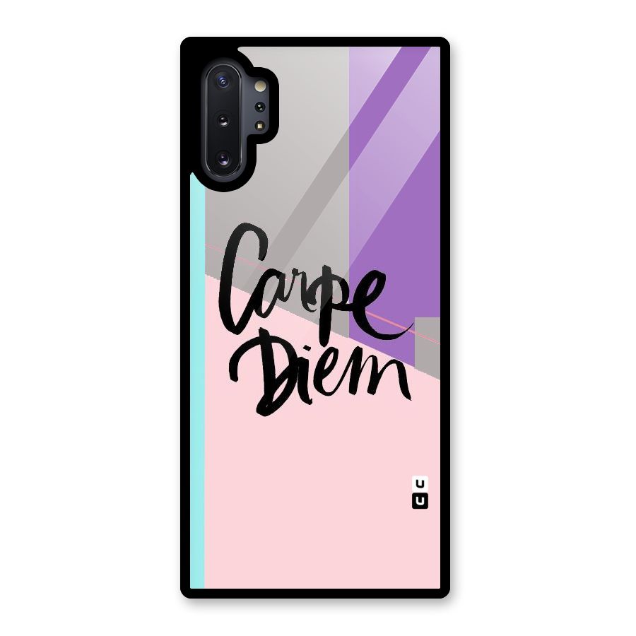 Stripes Black Diem Glass Back Case for Galaxy Note 10 Plus