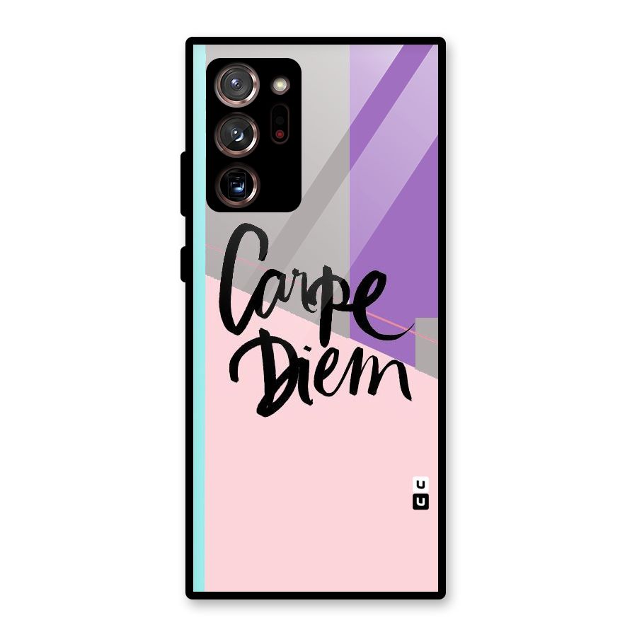 Stripes Black Diem Glass Back Case for Galaxy Note 20 Ultra