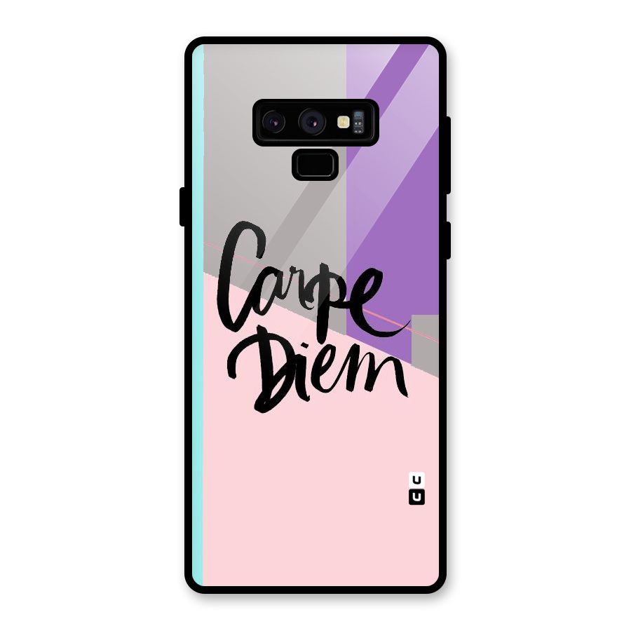 Stripes Black Diem Glass Back Case for Galaxy Note 9