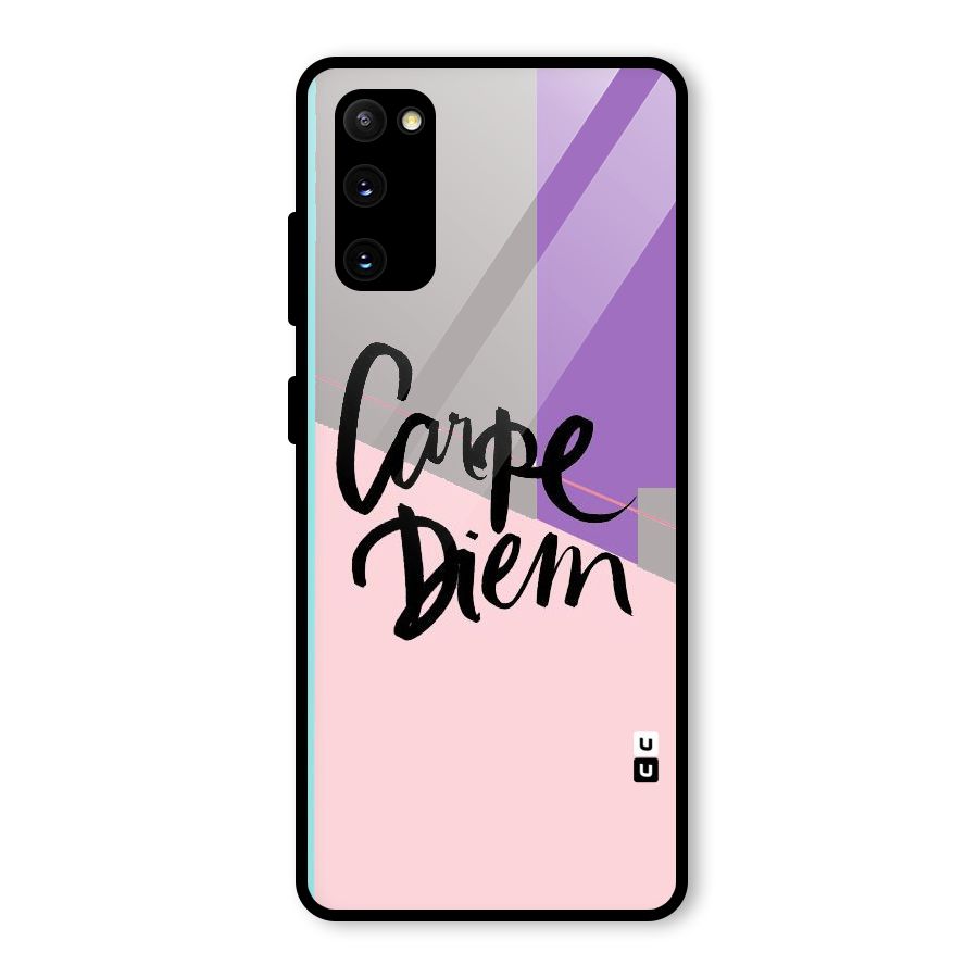 Stripes Black Diem Glass Back Case for Galaxy S20 FE 5G