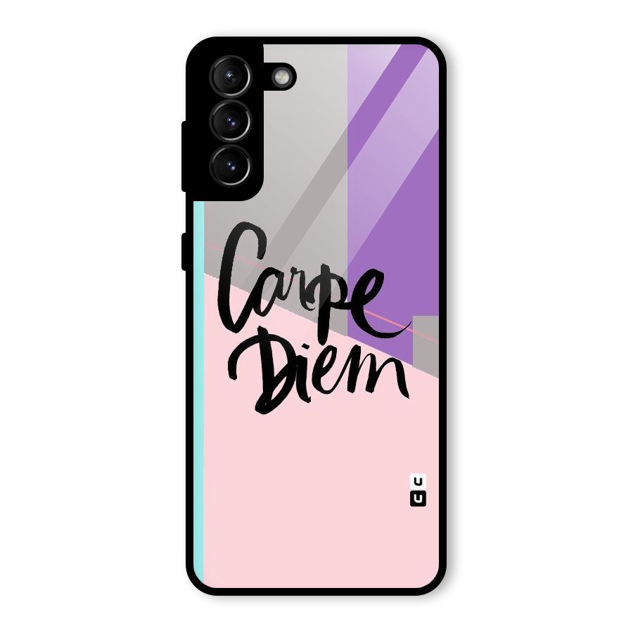 Stripes Black Diem Glass Back Case for Galaxy S21 Plus