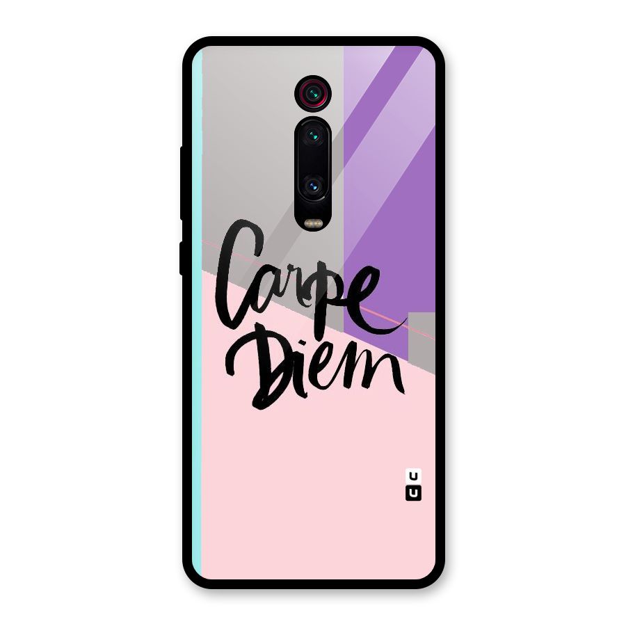 Stripes Black Diem Glass Back Case for Redmi K20 Pro