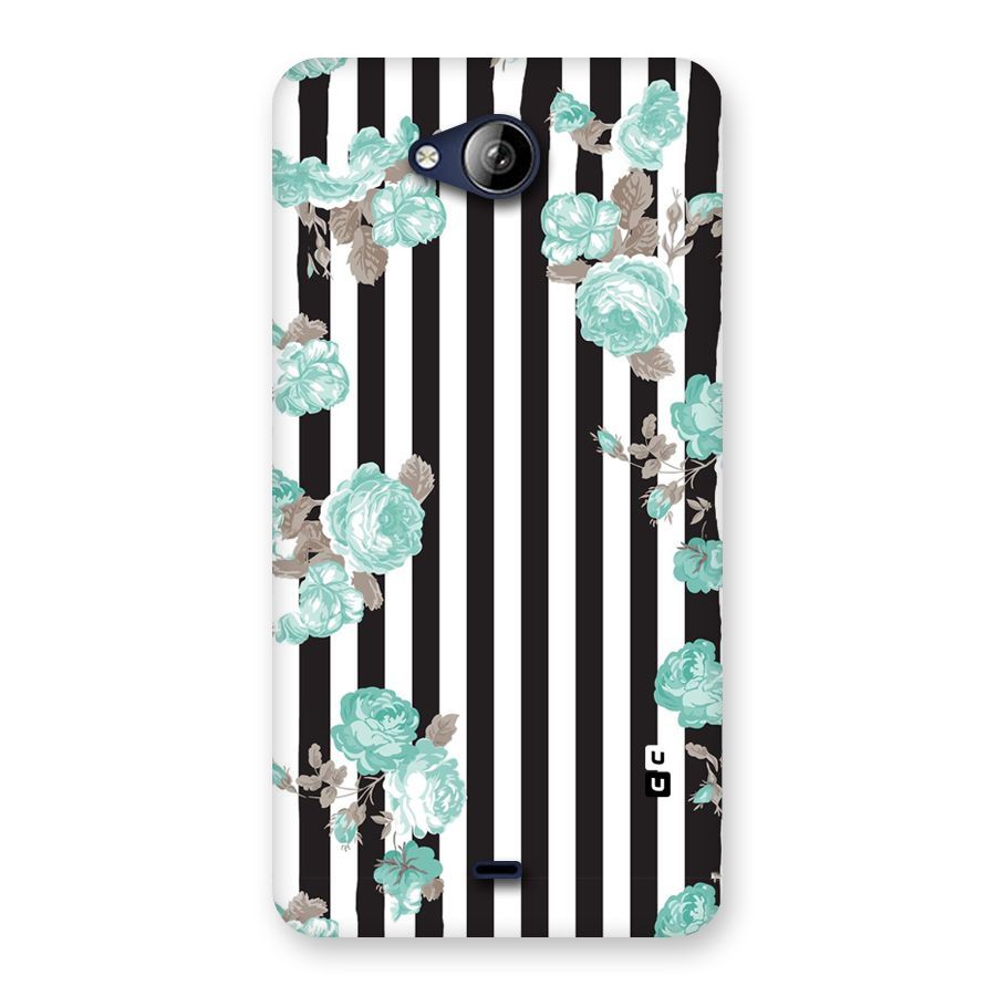 Stripes Bloom Back Case for Canvas Play Q355