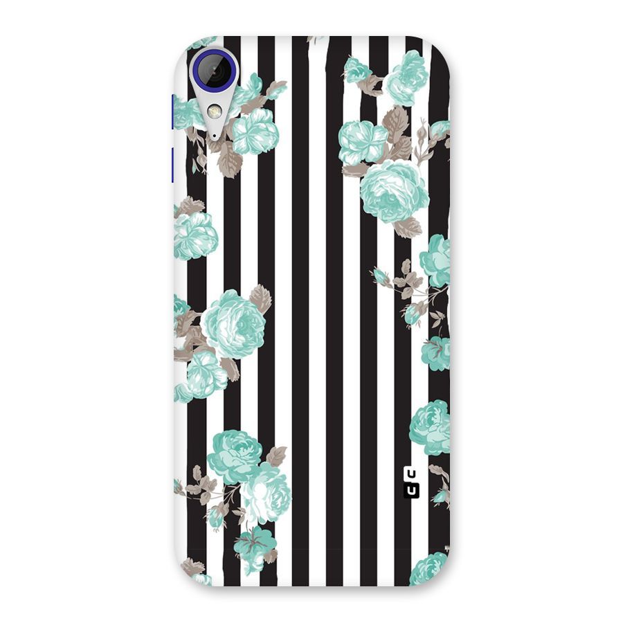 Stripes Bloom Back Case for Desire 830