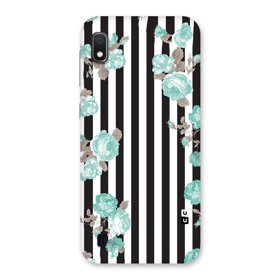 Stripes Bloom Back Case for Galaxy A10
