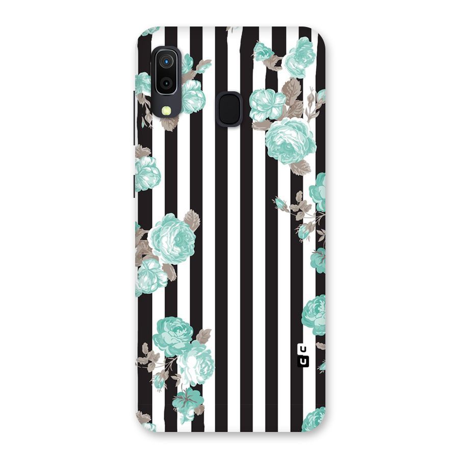 Stripes Bloom Back Case for Galaxy A30