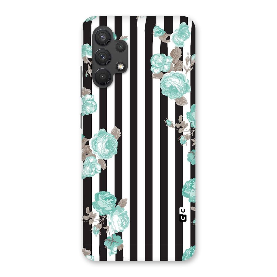 Stripes Bloom Back Case for Galaxy A32