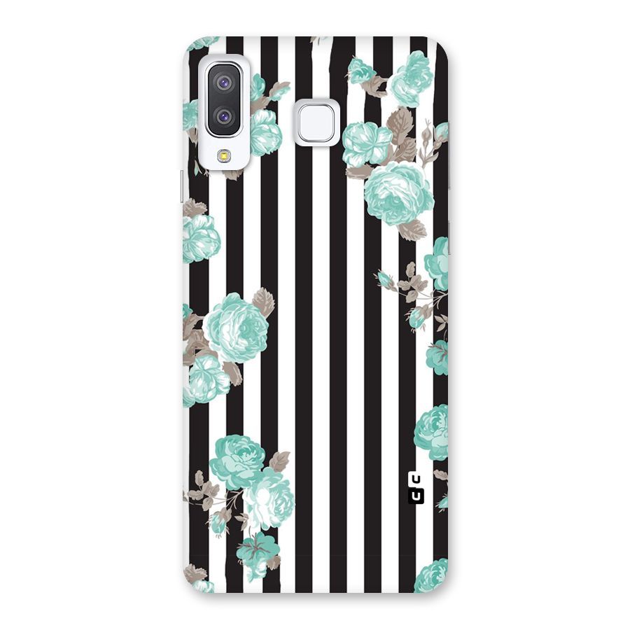 Stripes Bloom Back Case for Galaxy A8 Star