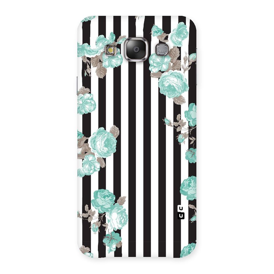 Stripes Bloom Back Case for Galaxy E7