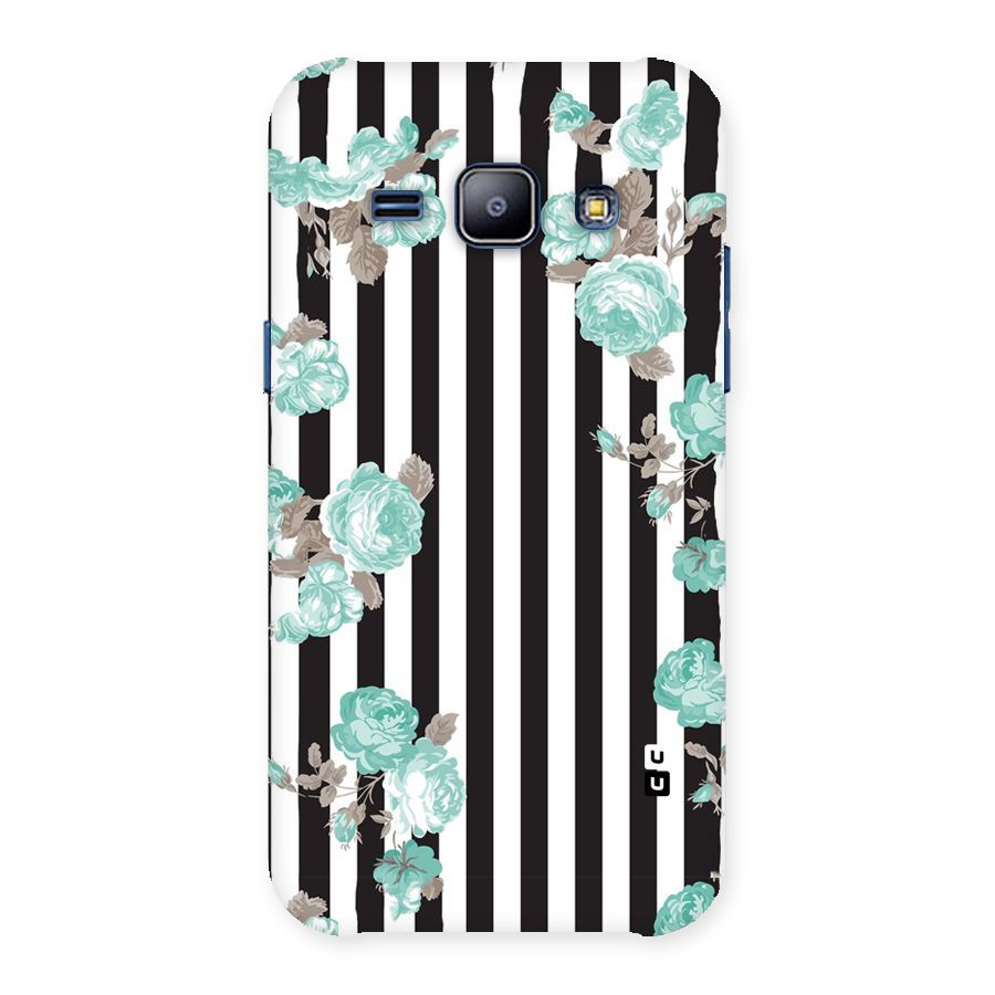 Stripes Bloom Back Case for Galaxy J1