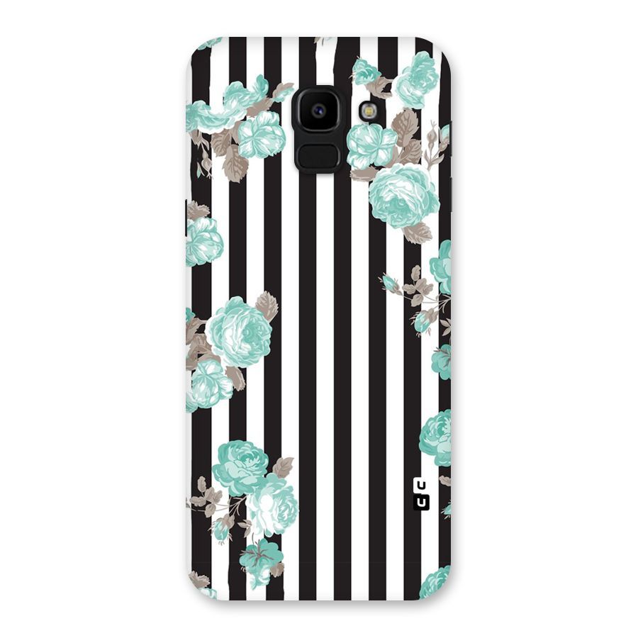 Stripes Bloom Back Case for Galaxy J6