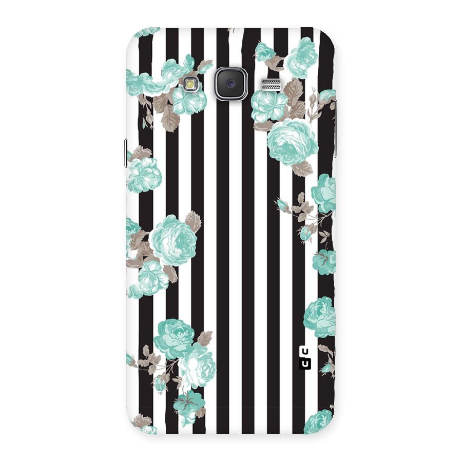 Stripes Bloom Back Case for Galaxy J7