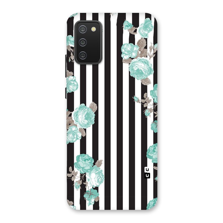 Stripes Bloom Back Case for Galaxy M02s