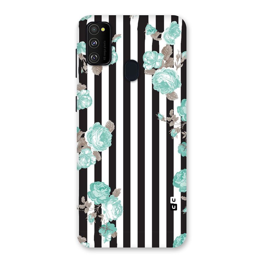 Stripes Bloom Back Case for Galaxy M30s