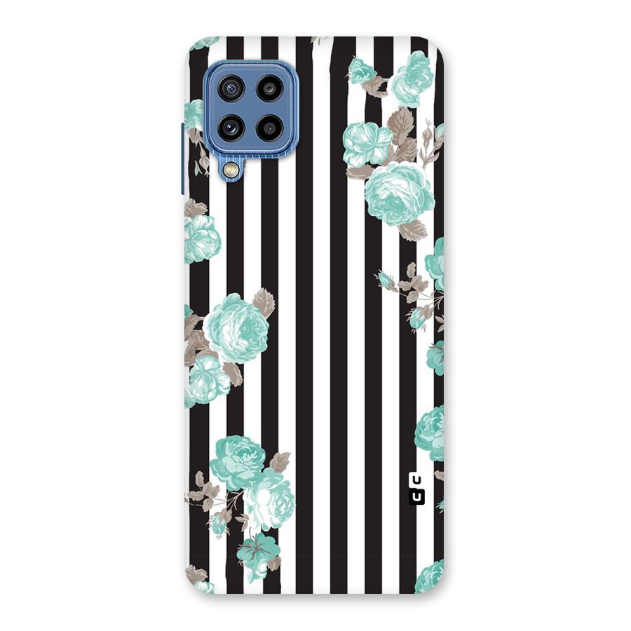 Stripes Bloom Back Case for Galaxy M32