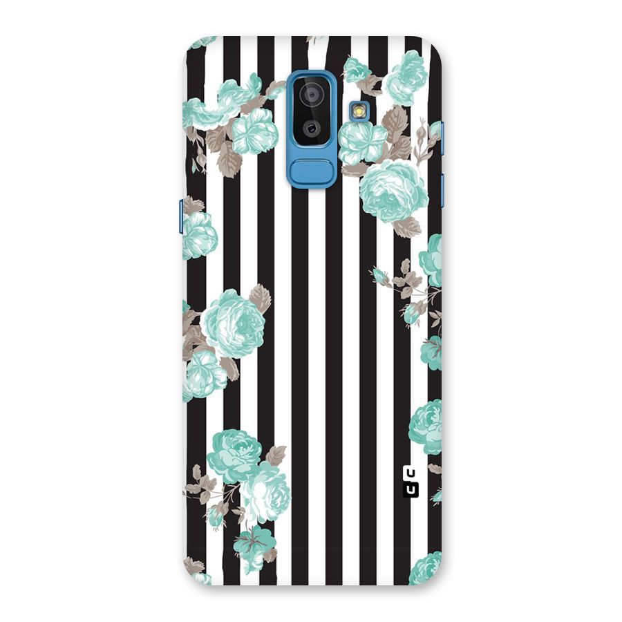 Stripes Bloom Back Case for Galaxy On8 (2018)