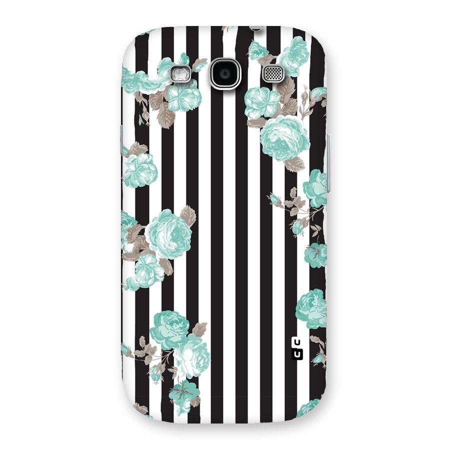 Stripes Bloom Back Case for Galaxy S3