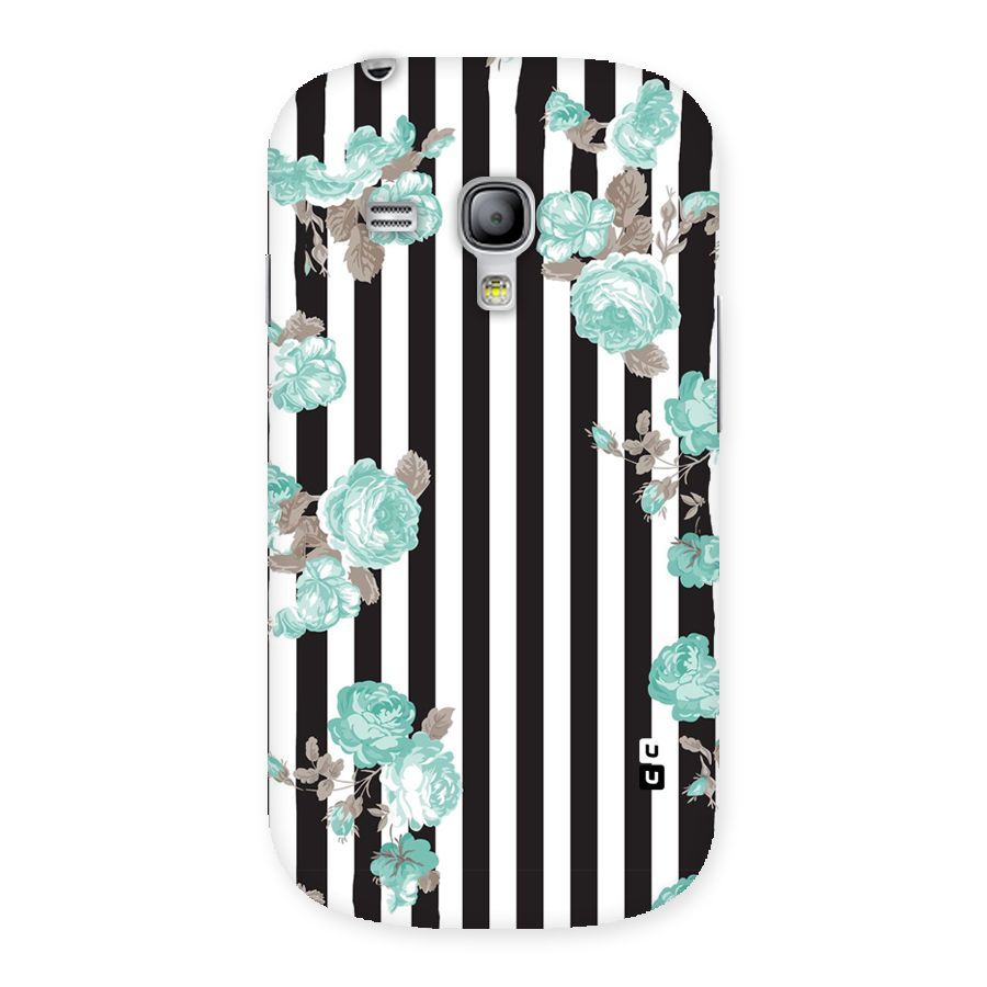 Stripes Bloom Back Case for Galaxy S3 Mini