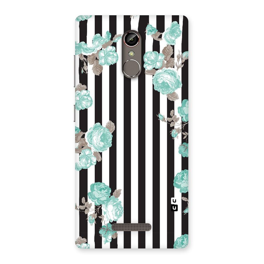 Stripes Bloom Back Case for Gionee S6s