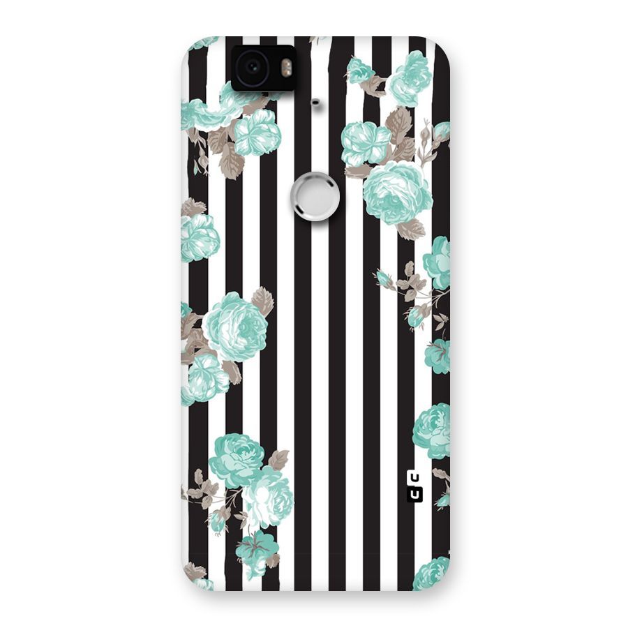 Stripes Bloom Back Case for Google Nexus-6P