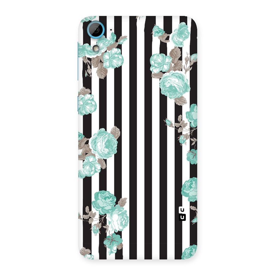 Stripes Bloom Back Case for HTC Desire 826