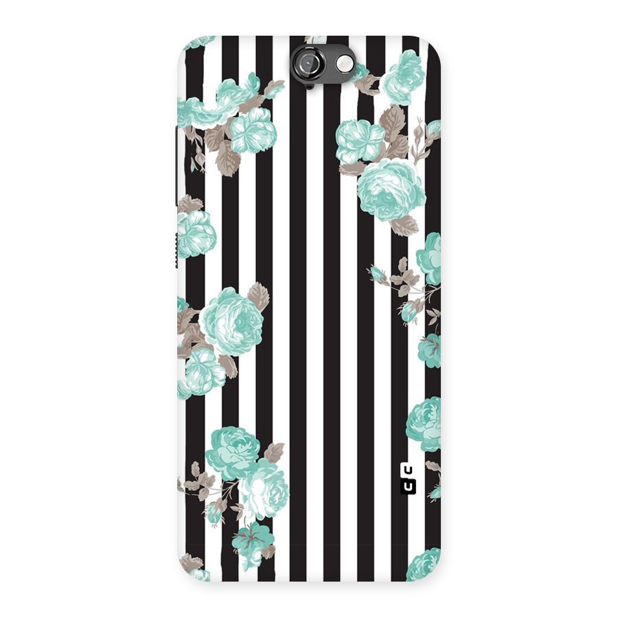 Stripes Bloom Back Case for HTC One A9