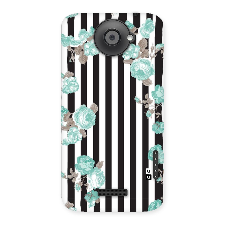 Stripes Bloom Back Case for HTC One X