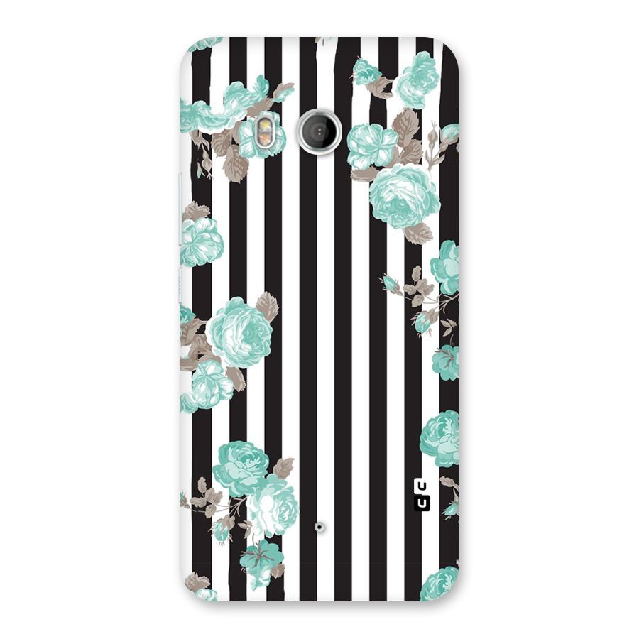 Stripes Bloom Back Case for HTC U11