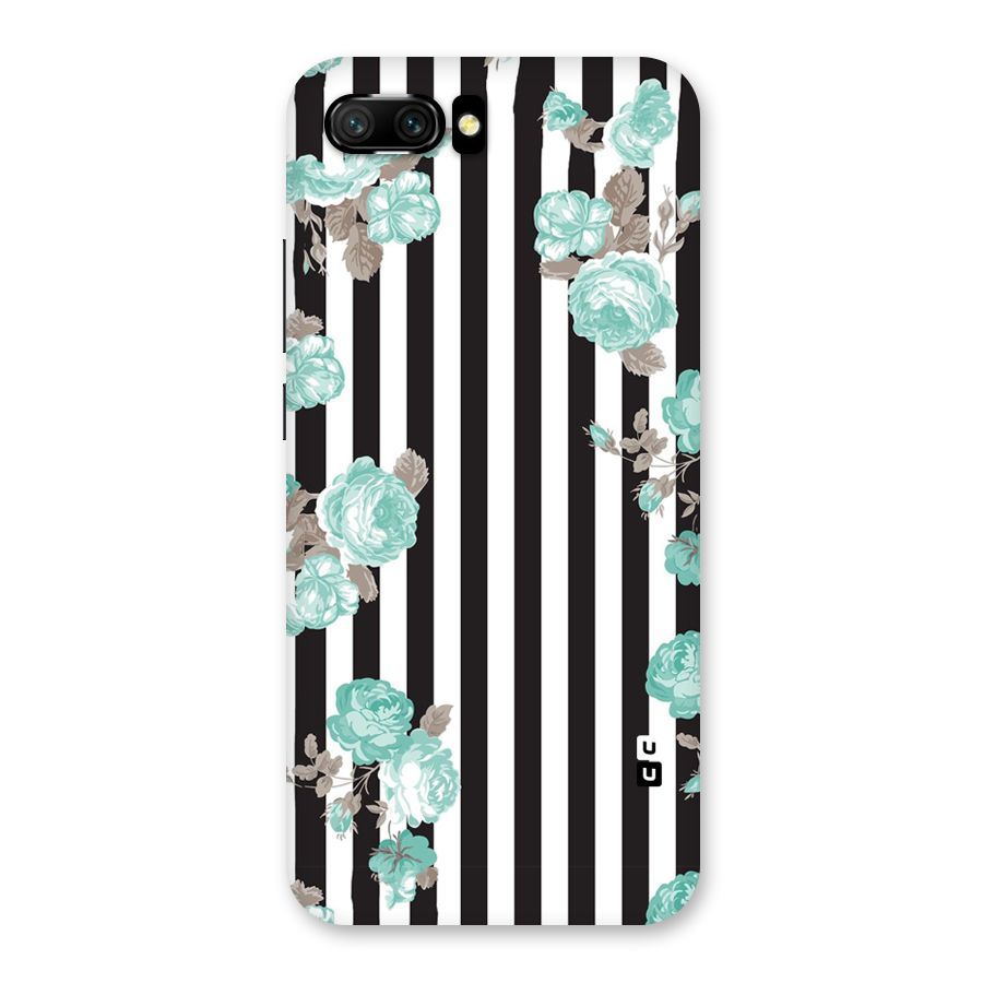 Stripes Bloom Back Case for Honor 10