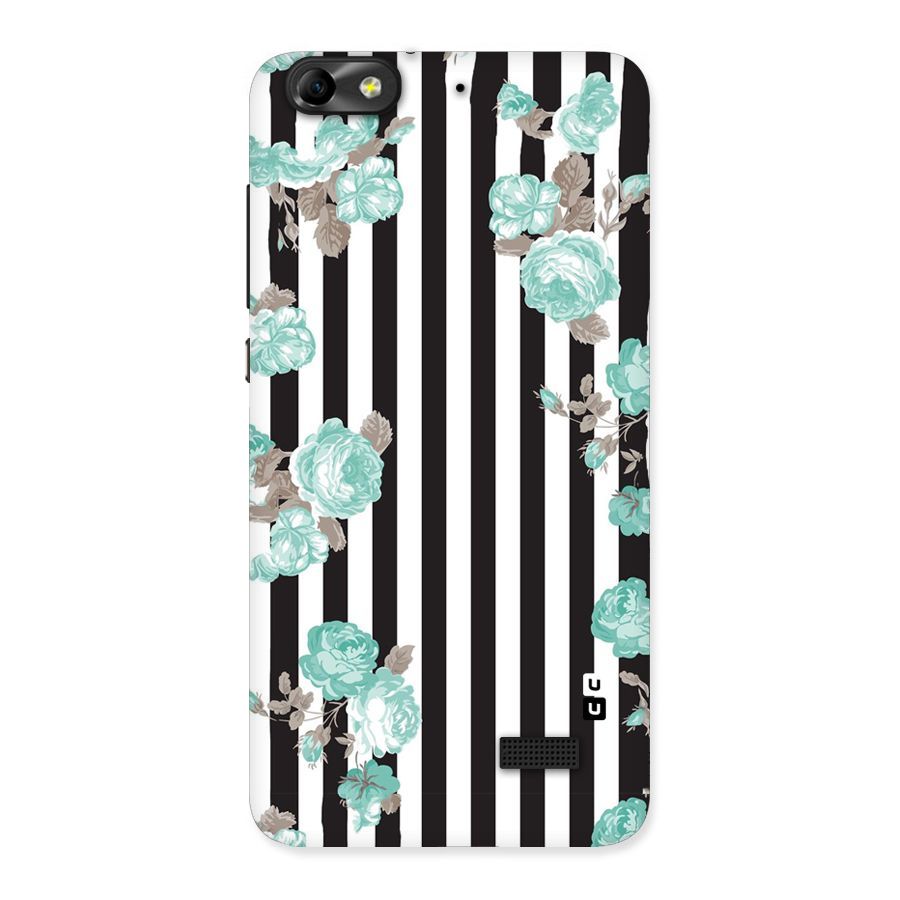 Stripes Bloom Back Case for Honor 4C