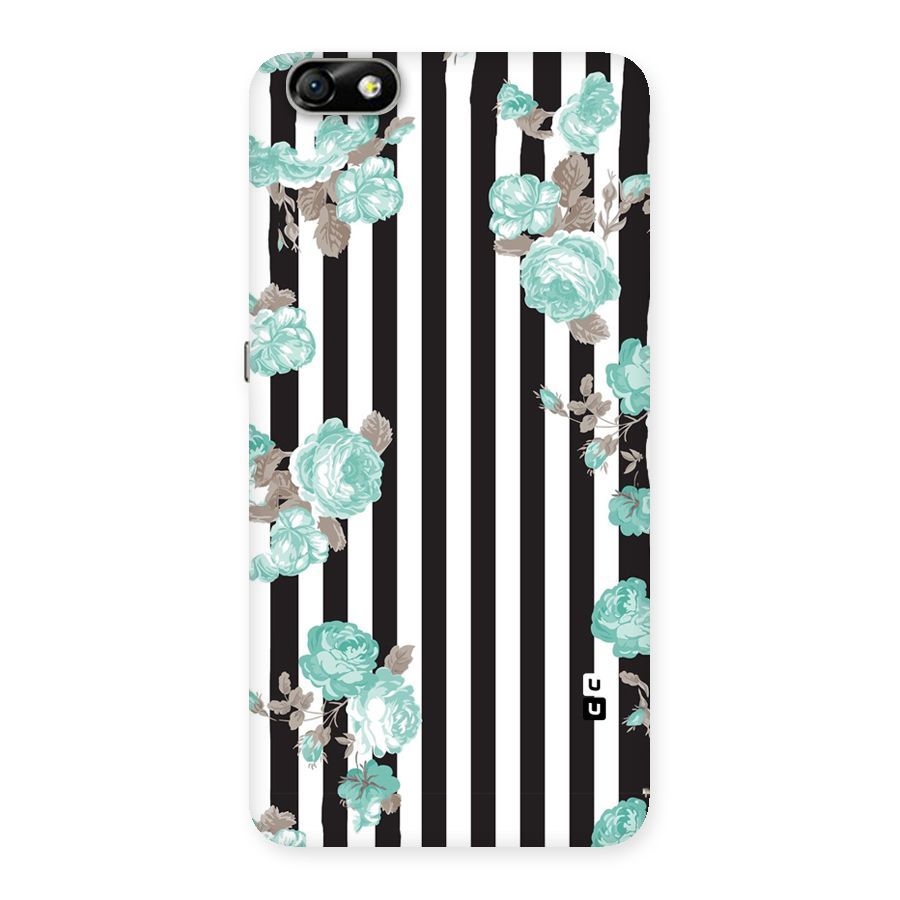 Stripes Bloom Back Case for Honor 4X
