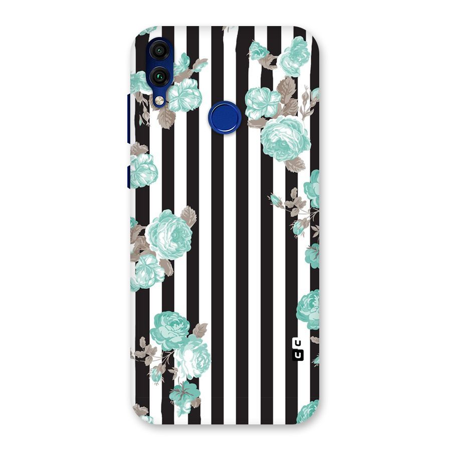 Stripes Bloom Back Case for Honor 8C