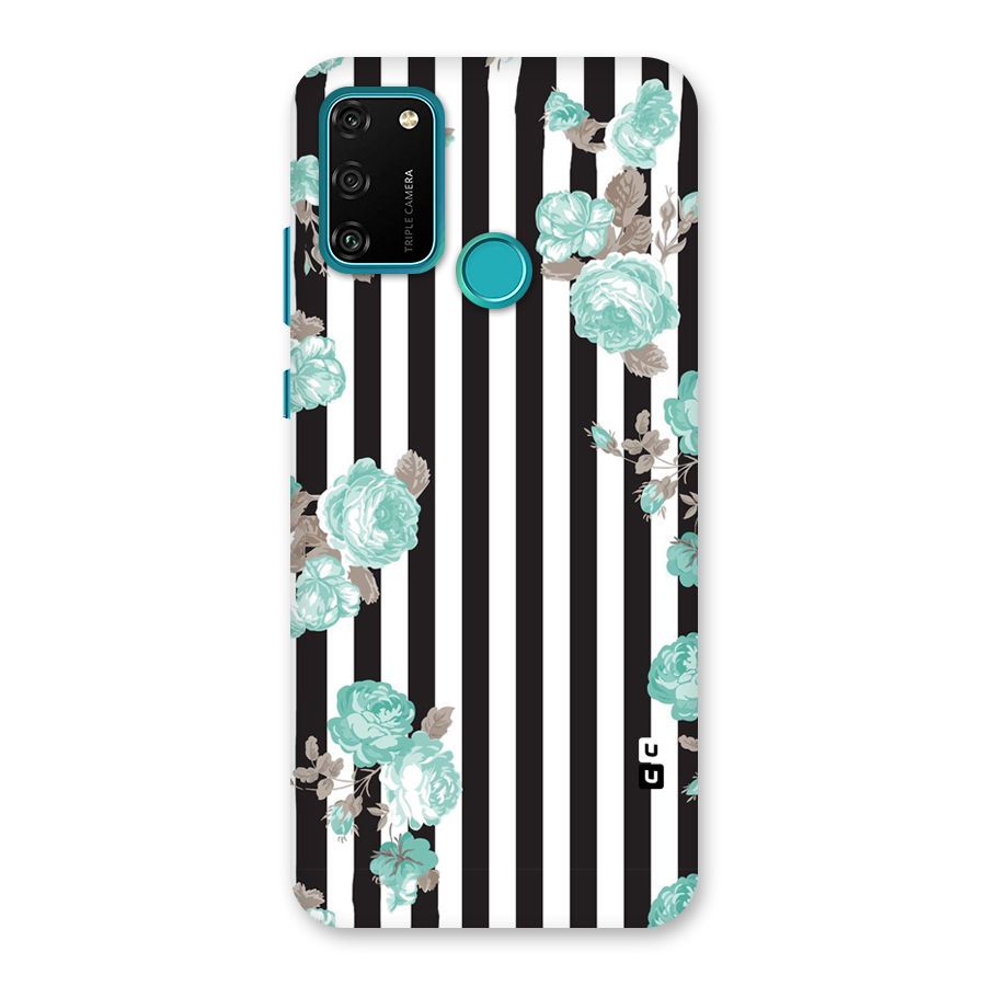 Stripes Bloom Back Case for Honor 9A