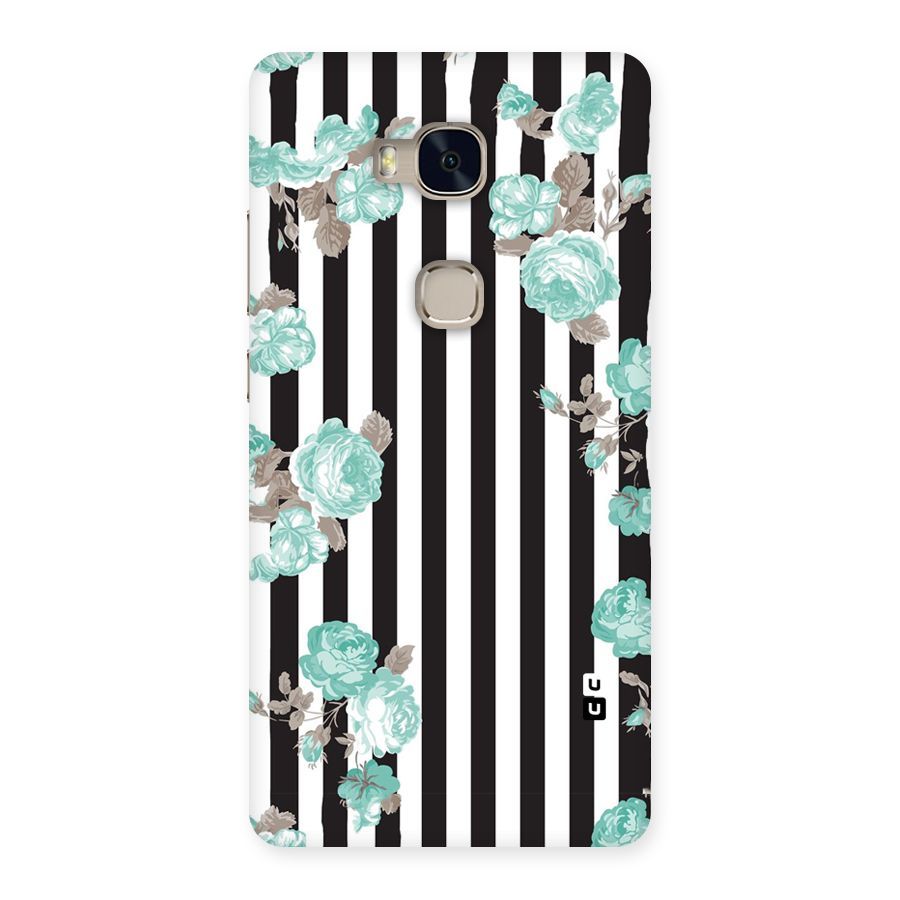 Stripes Bloom Back Case for Huawei Honor 5X
